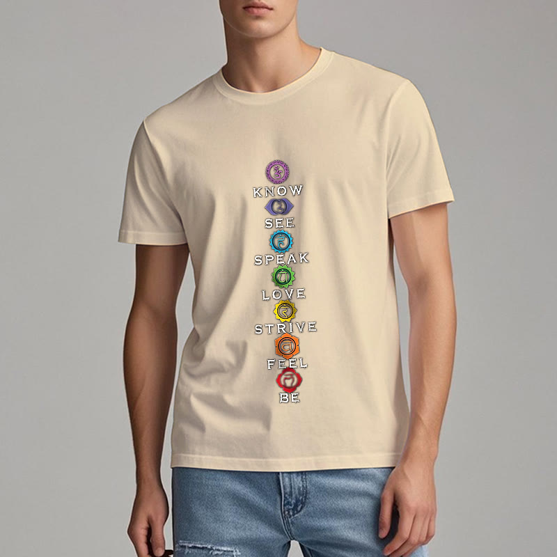 Olivenorma Chakra List Tantric Hinduism T-Shirt - image 14
