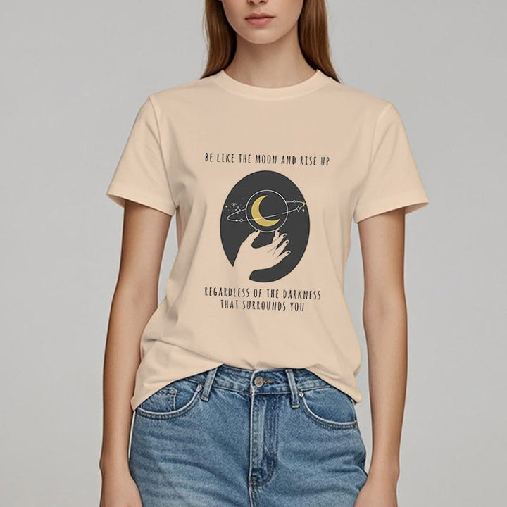 Olivenorma Be Like The Moon T-Shirt - image 13