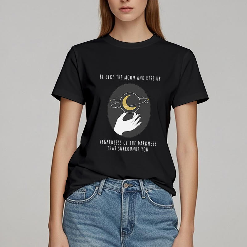 Olivenorma Be Like The Moon T-Shirt - image 7