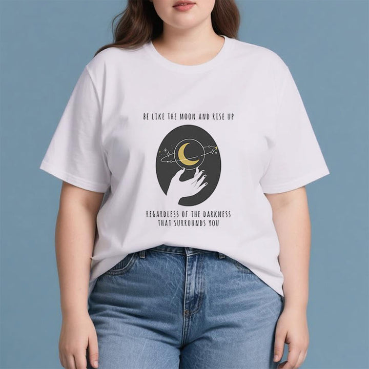 Olivenorma Be Like The Moon T-Shirt - image 2