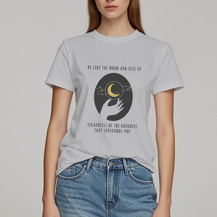 Olivenorma Be Like The Moon T-Shirt - image 10