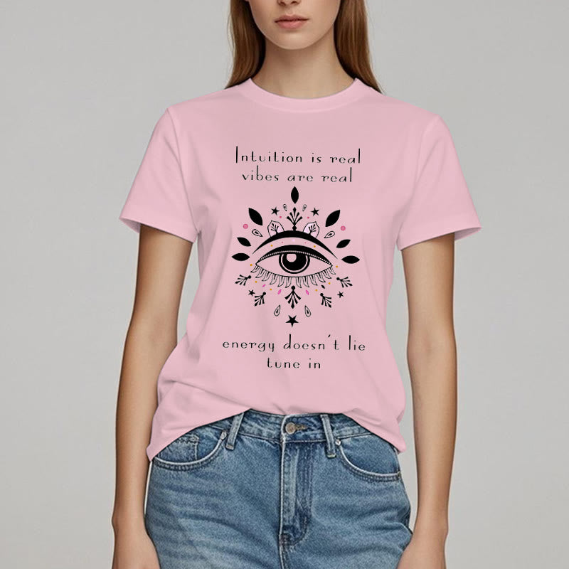 Olivenorma Intuition Evil Eye Design T-shirt - image 20