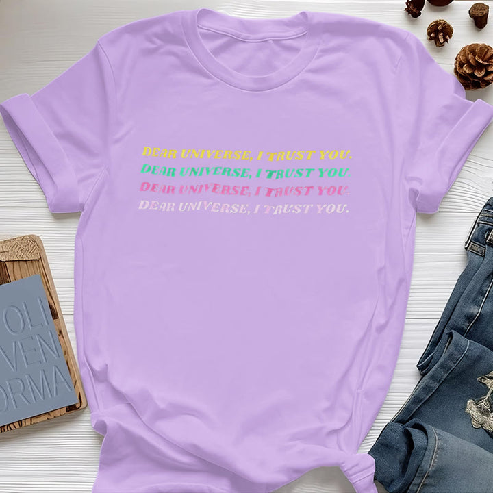 Olivenorma Dear Universe T-Shirt - Purple - 2XL - image 20