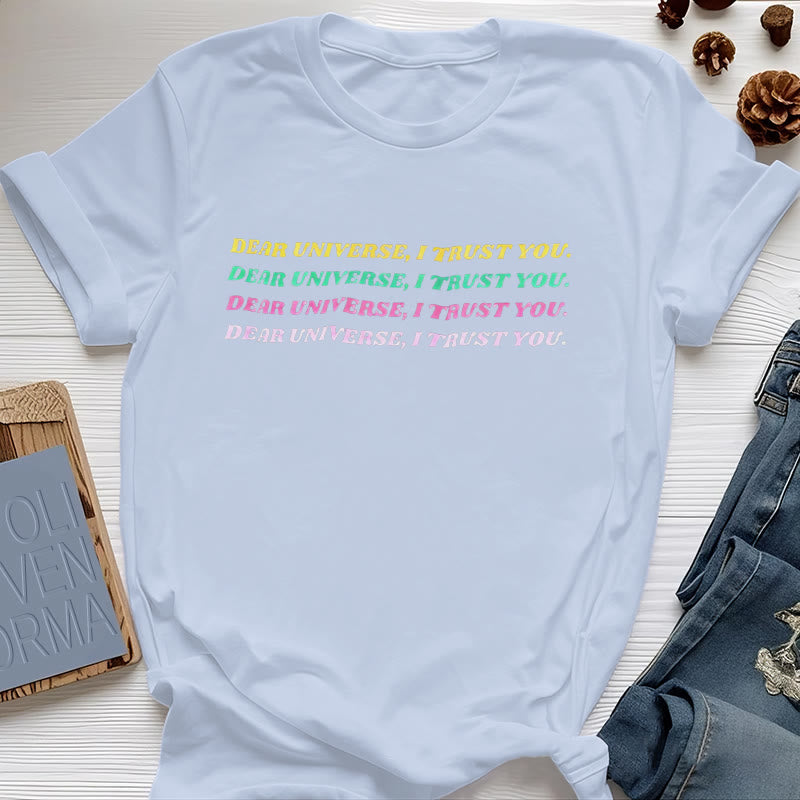 Olivenorma Dear Universe T-Shirt - Blue - 2XL - image 14