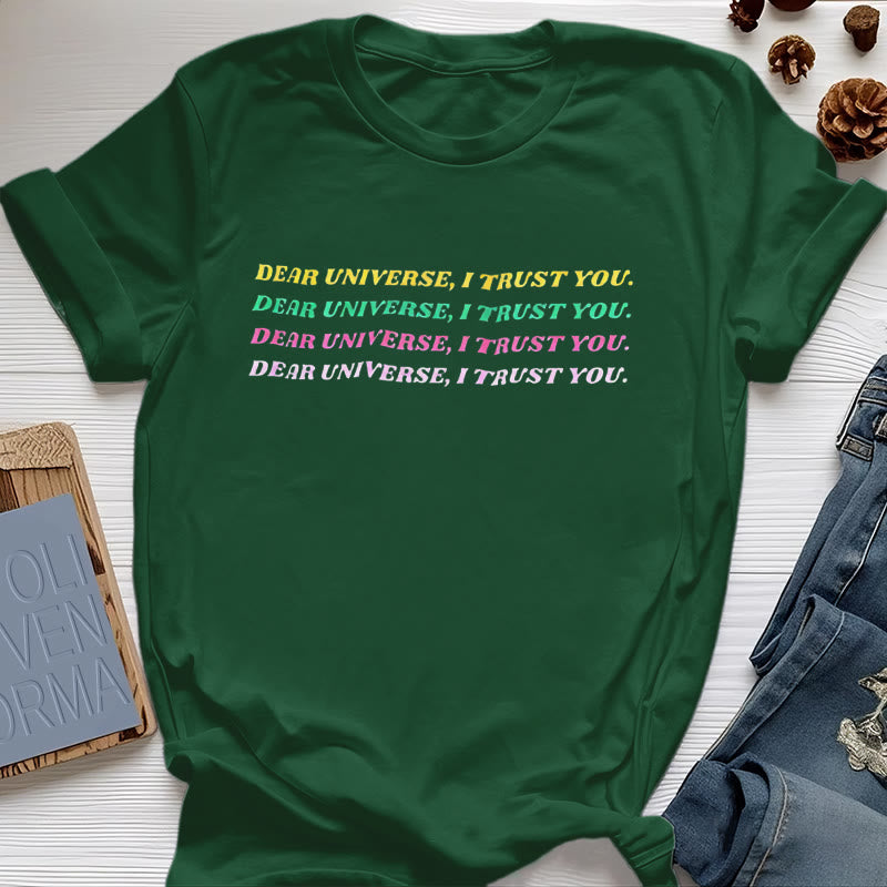 Olivenorma Dear Universe T-Shirt - Dark Green - 2XL - image 25