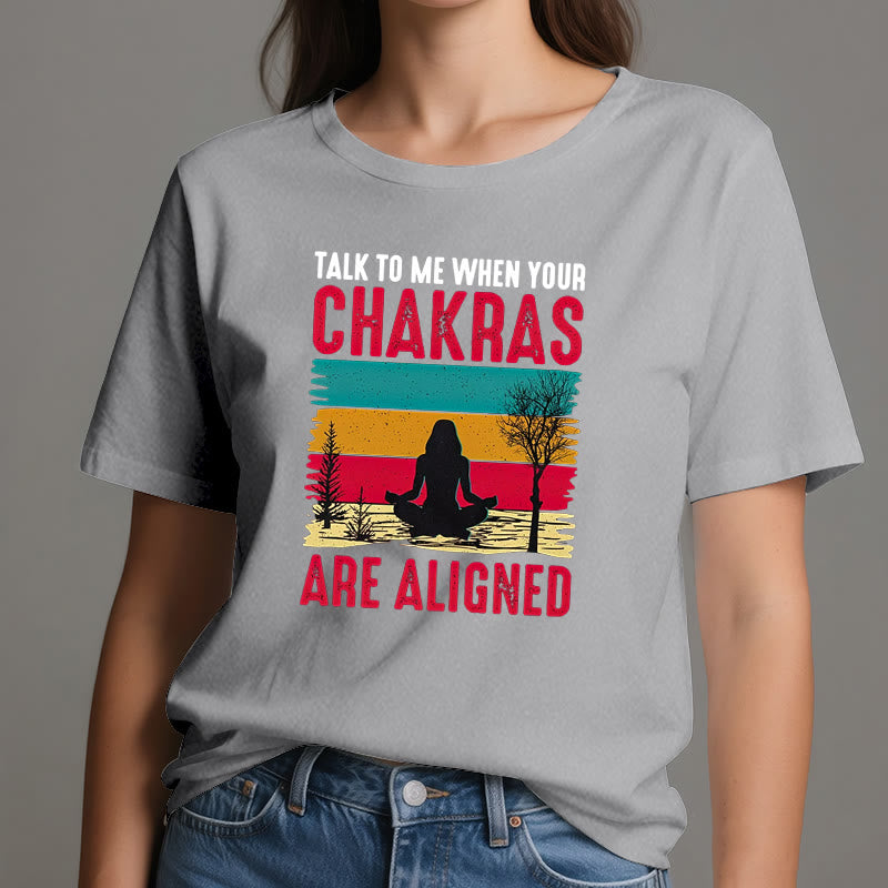 Olivenorma "Talk To Me When Your Chakras are Aligned" T-Shirt - image 8