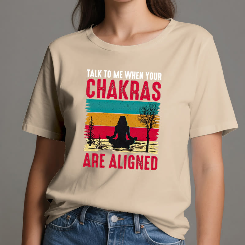Olivenorma "Talk To Me When Your Chakras are Aligned" T-Shirt - image 10