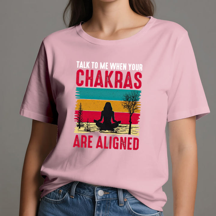 Olivenorma "Talk To Me When Your Chakras are Aligned" T-Shirt - image 14