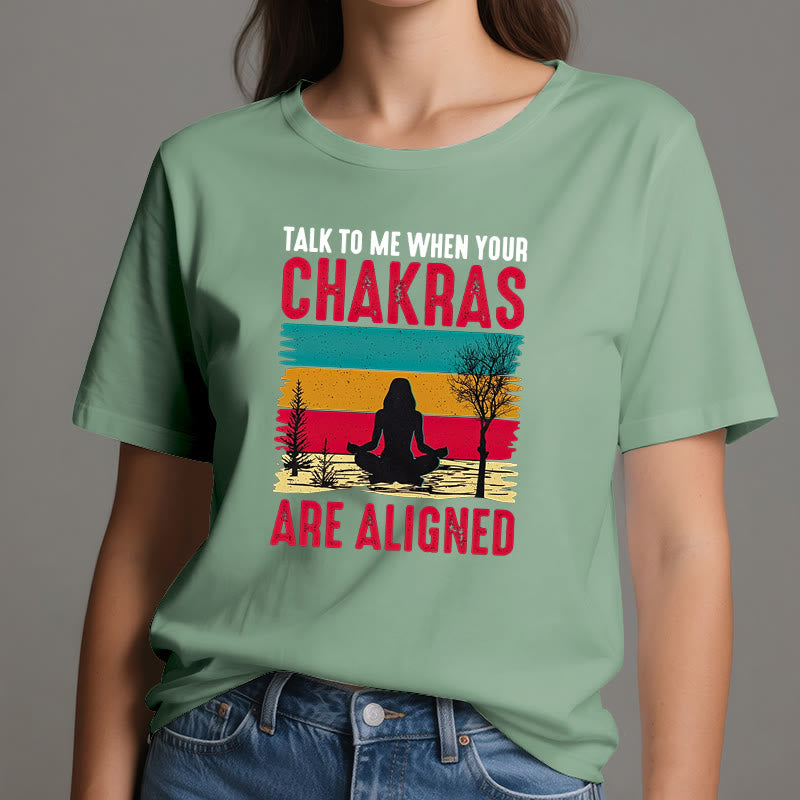 Olivenorma "Talk To Me When Your Chakras are Aligned" T-Shirt - image 18