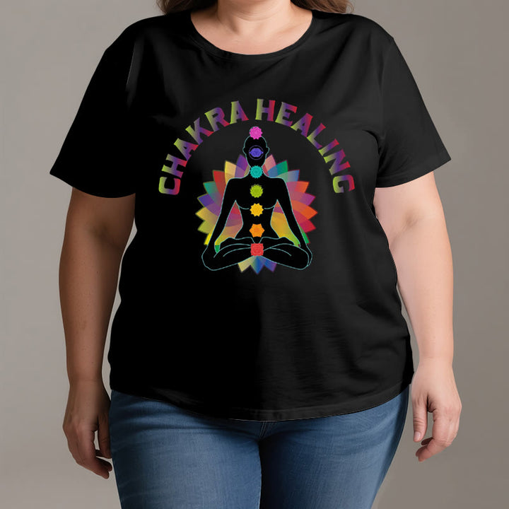 Olivenorma Chakra Healing Reiki Yoga Meditation T-Shirt - image 2