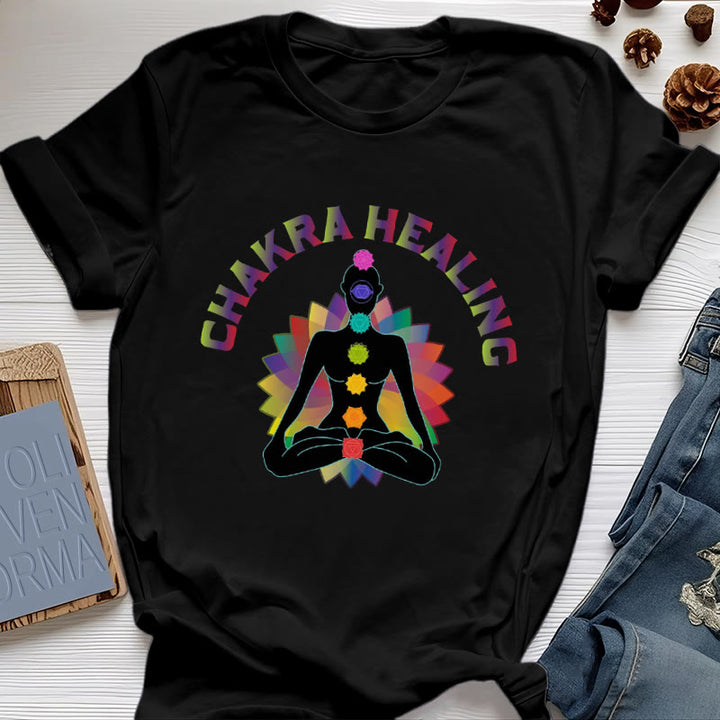 Olivenorma Chakra Healing Reiki Yoga Meditation T-Shirt