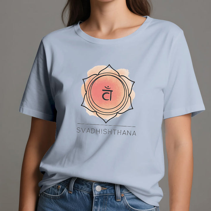 Olivenorma Orange Sacral Chakra Yoga T-Shirt - image 12
