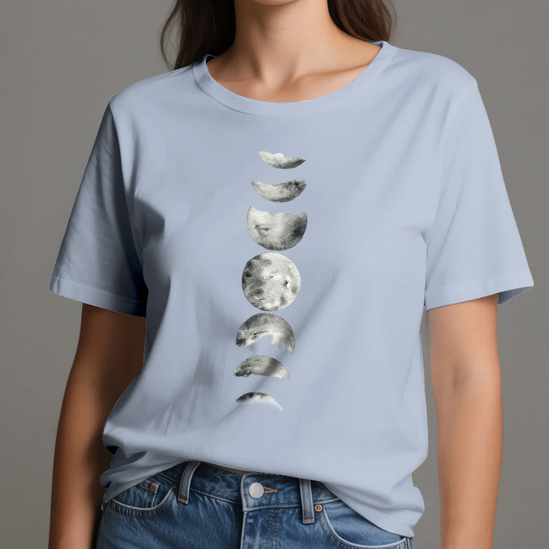 Olivenorma Moon Phase Meditation T-Shirt - image 12