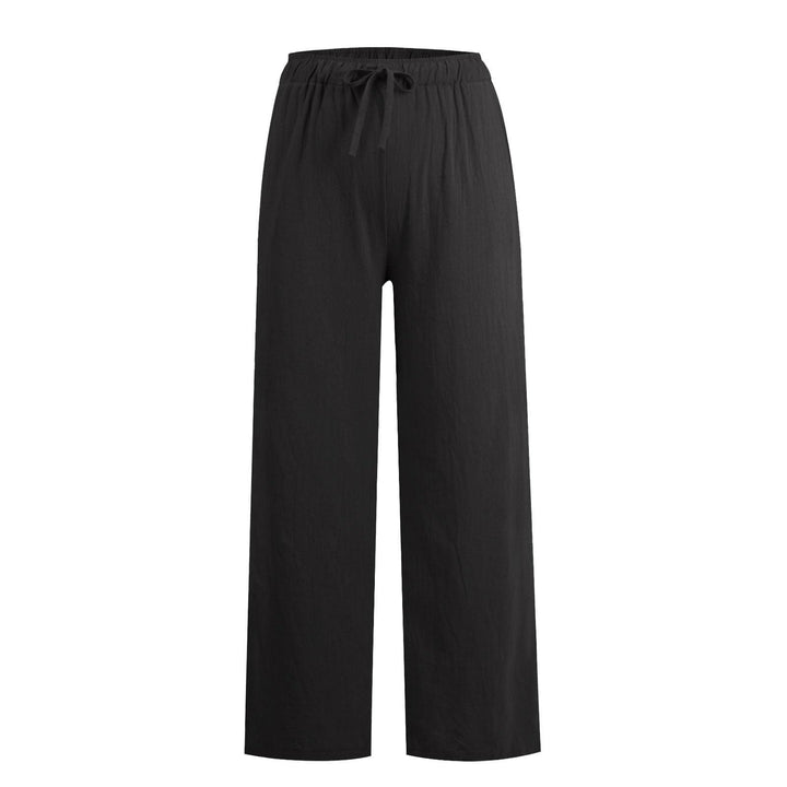 Olivenorma Women's Cotton Linen Wide Leg Pants - image 4