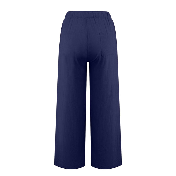 Olivenorma Women's Cotton Linen Wide Leg Pants - image 20