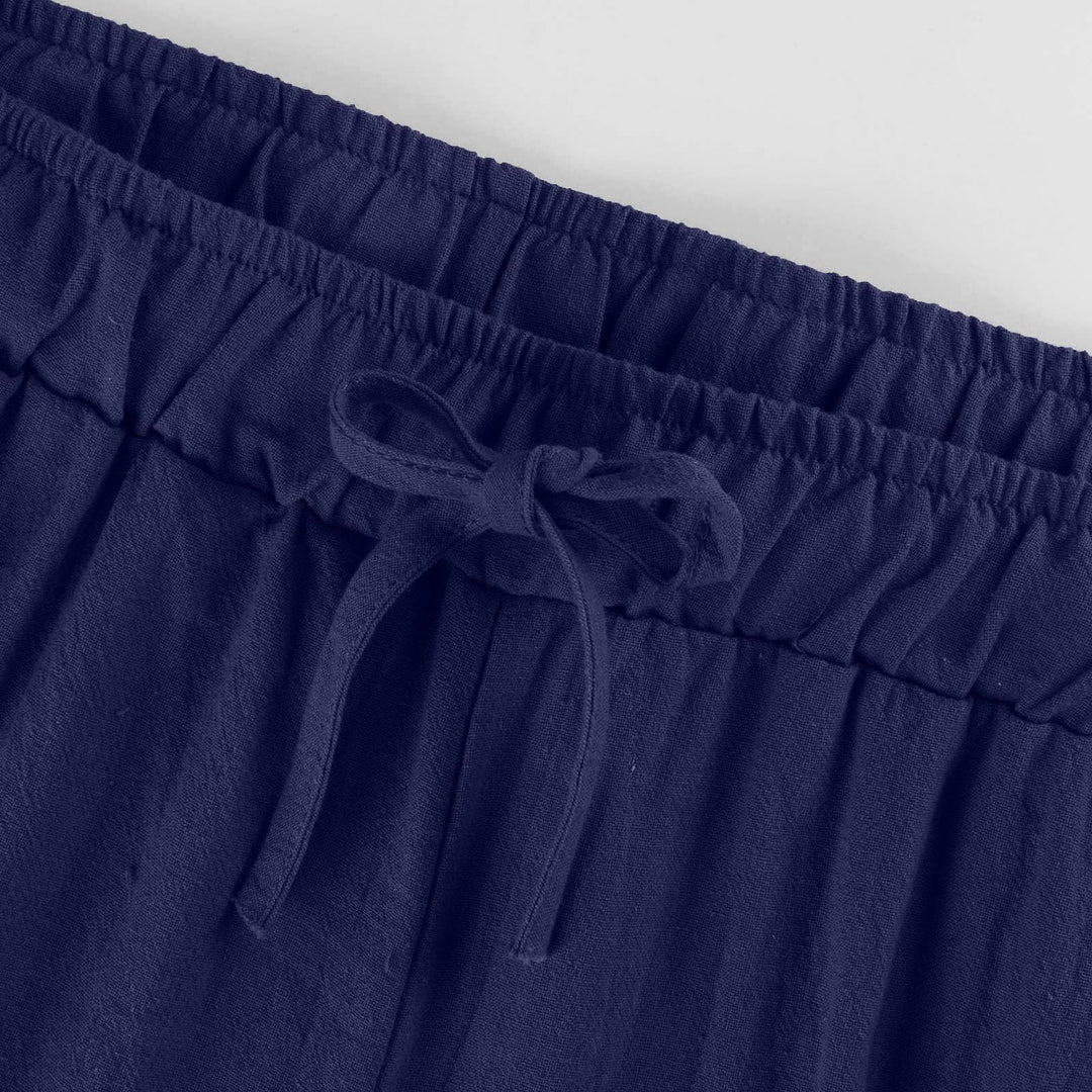 Olivenorma Women's Cotton Linen Wide Leg Pants - image 21