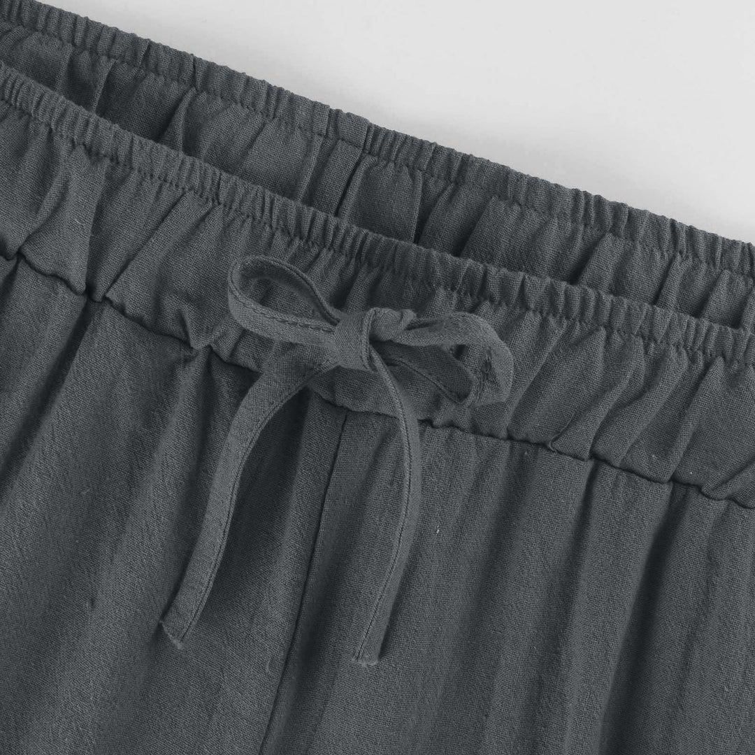 Olivenorma Women's Cotton Linen Wide Leg Pants
