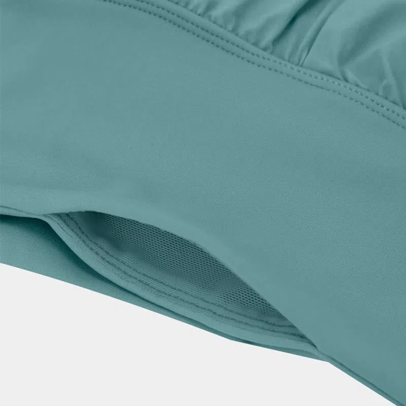 Olivenorma Women's Loose Fit Slit Stretch Flare Leg Elastic Waist Comfortable Flexible Stylish Yoga Pants - image 8