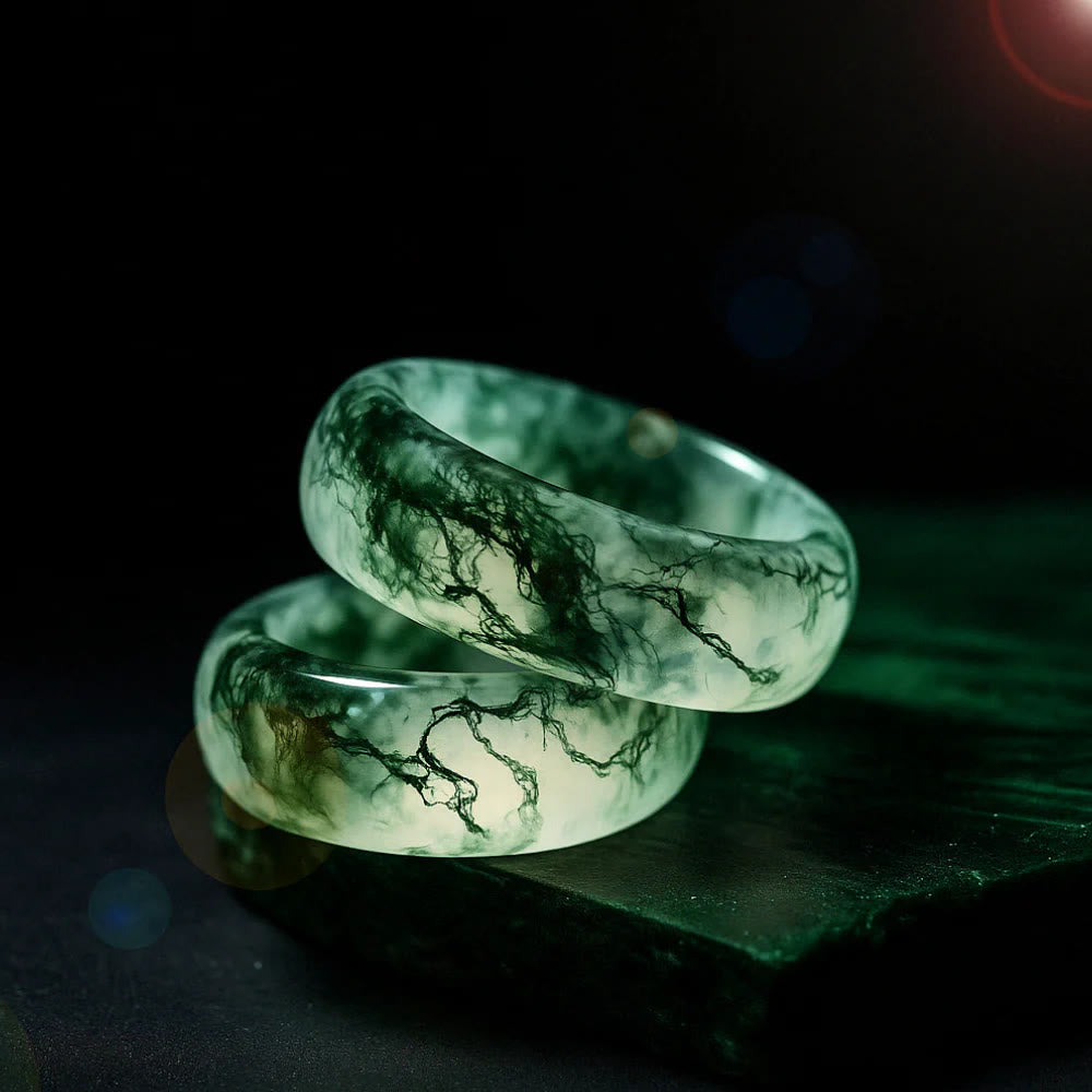 FREE Today: "Whispers of the Grove" Moss Agate Ring - image 4