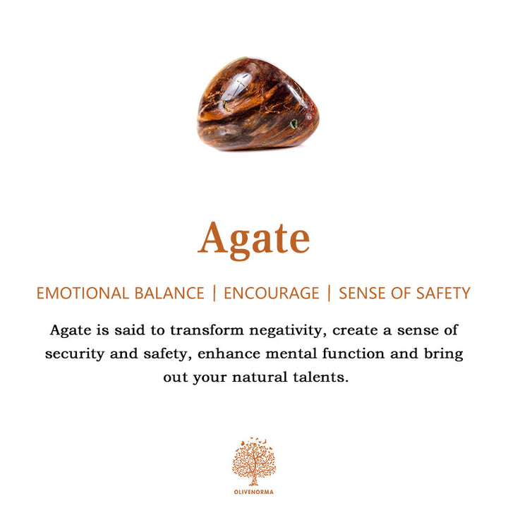 Olivenorma "Amber Lume" Wisdom Gemstone Bracelet - image 8