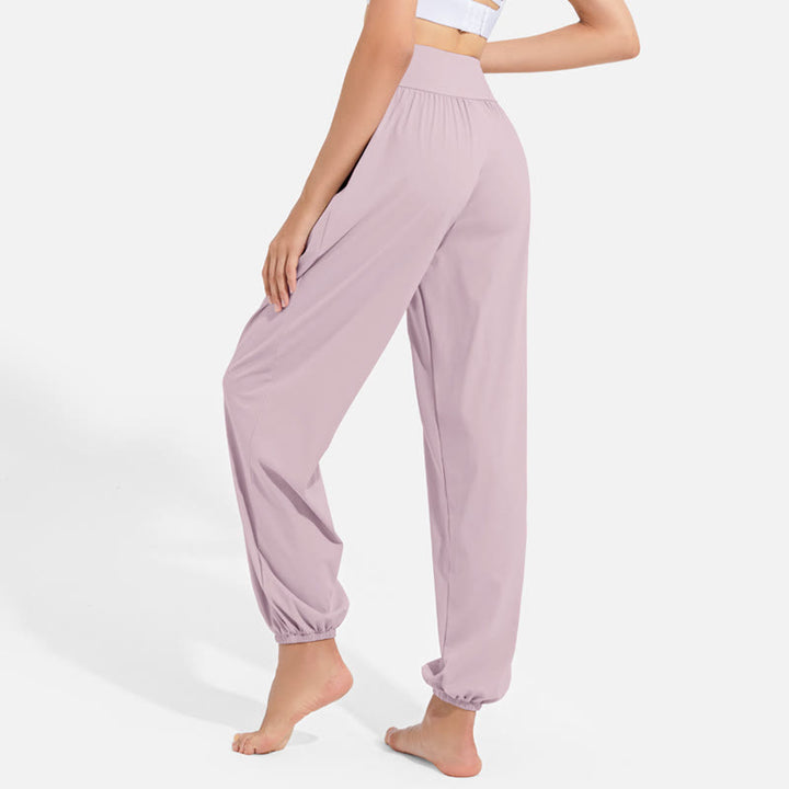 Olivenorma "Cool" Moisture-Absorbing & Breathable Yoga Harem Pants - Lavender - 2XL - image 0