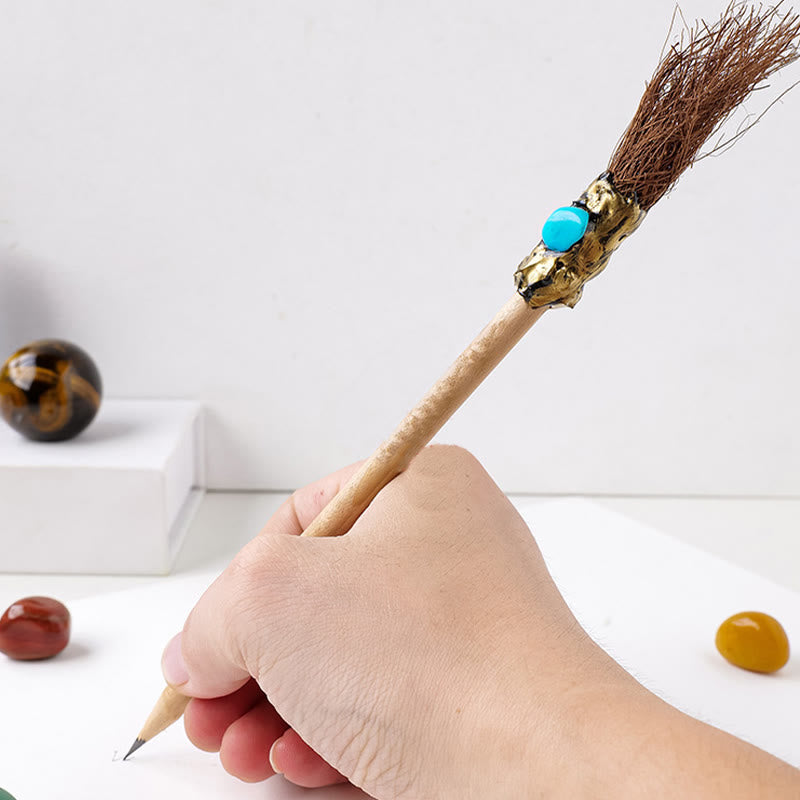 Olivenorma Crystal Decor Magic Broom Pencil Witches Broom - image 2
