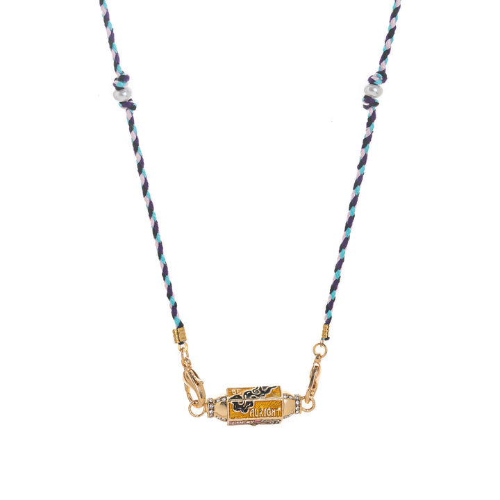 Olivenorma Braided Rope Colorful Tarot Kaleidoscope Pendant Necklace - Style #17 - image 28