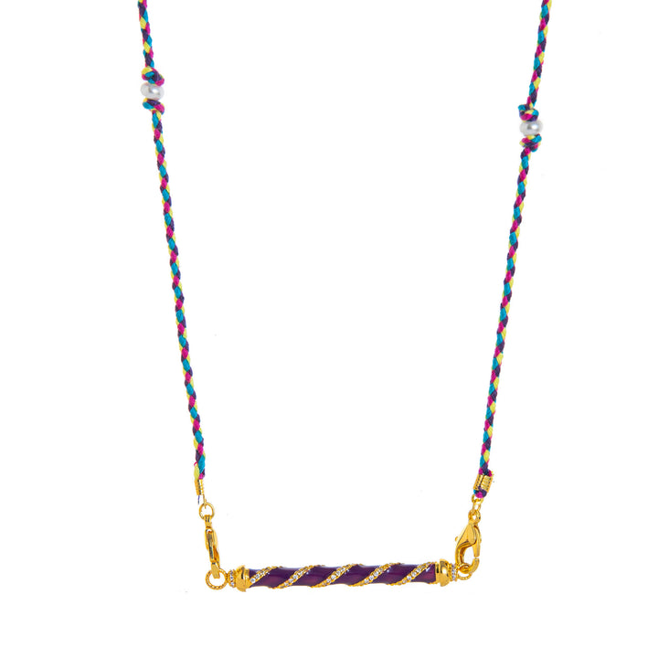 Olivenorma Braided Rope Colorful Tarot Kaleidoscope Pendant Necklace - Style #20 - image 29