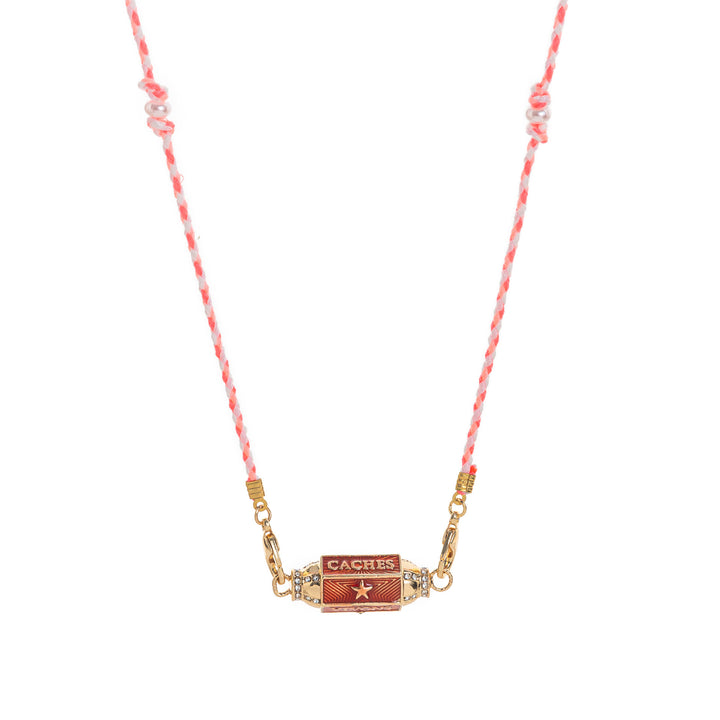 Olivenorma Braided Rope Colorful Tarot Kaleidoscope Pendant Necklace - Style #11 - image 22