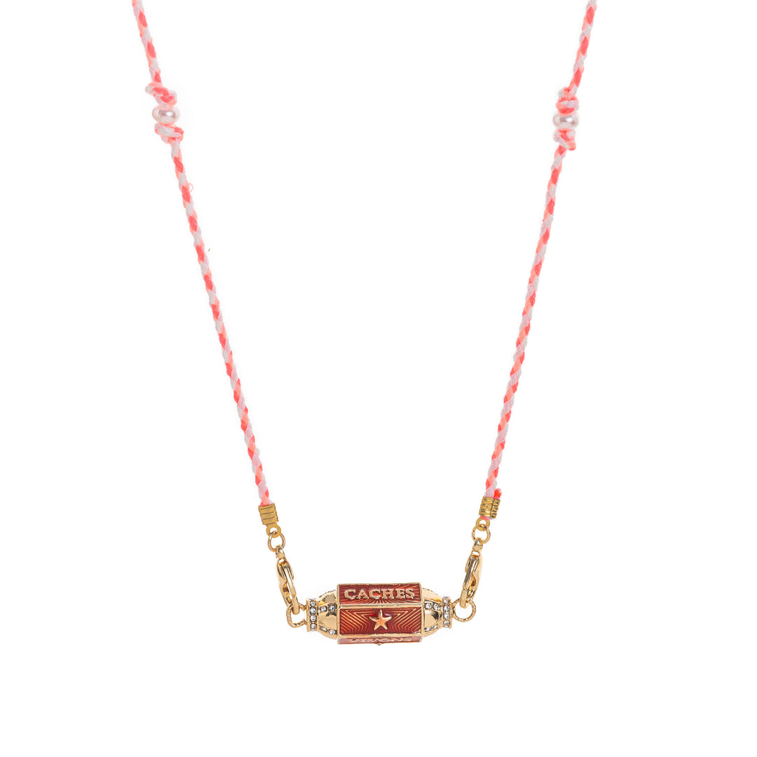 Olivenorma Braided Rope Colorful Tarot Kaleidoscope Pendant Necklace - Style #11 - image 21