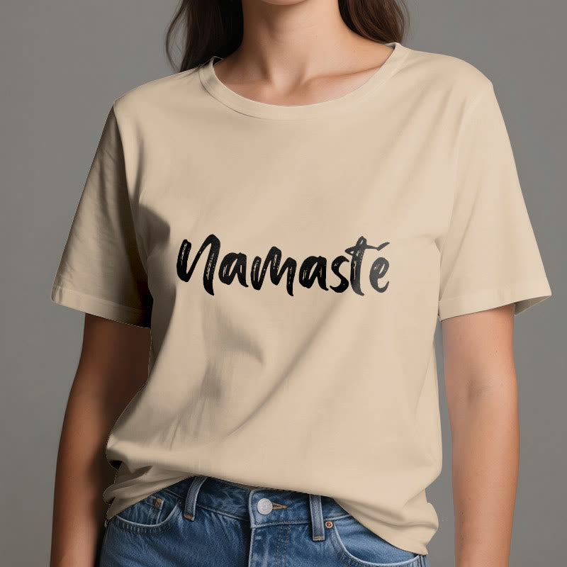 Olivenorma Namaste Yoga Unisex Pilates T-Shirt - image 11