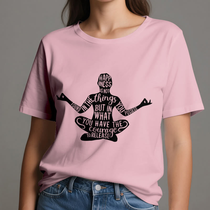 Olivenorma Meditation Tee Cotton Spiritual Yoga T-Shirt - image 14