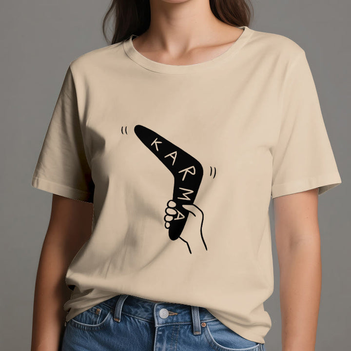 Olivenorma "KARMA" Funny Yoga Work Out Fitness T-Shirt - image 10