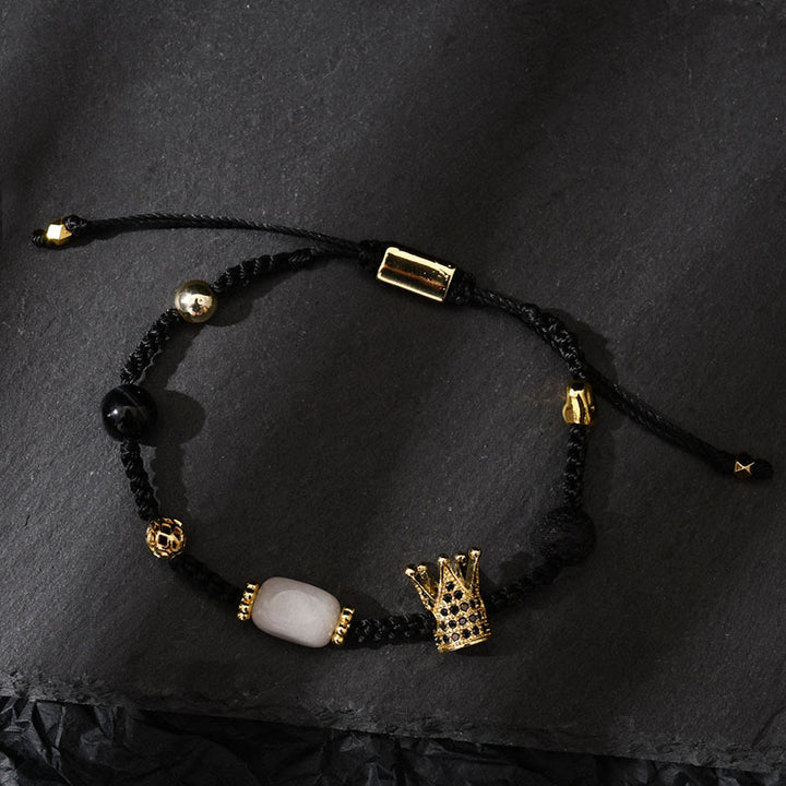 Olivenorma Healing Gemstone Adjustable Braided Bracelet - image 18