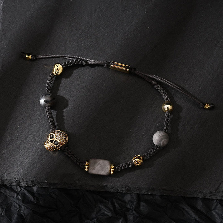 Olivenorma Healing Gemstone Adjustable Braided Bracelet - image 27