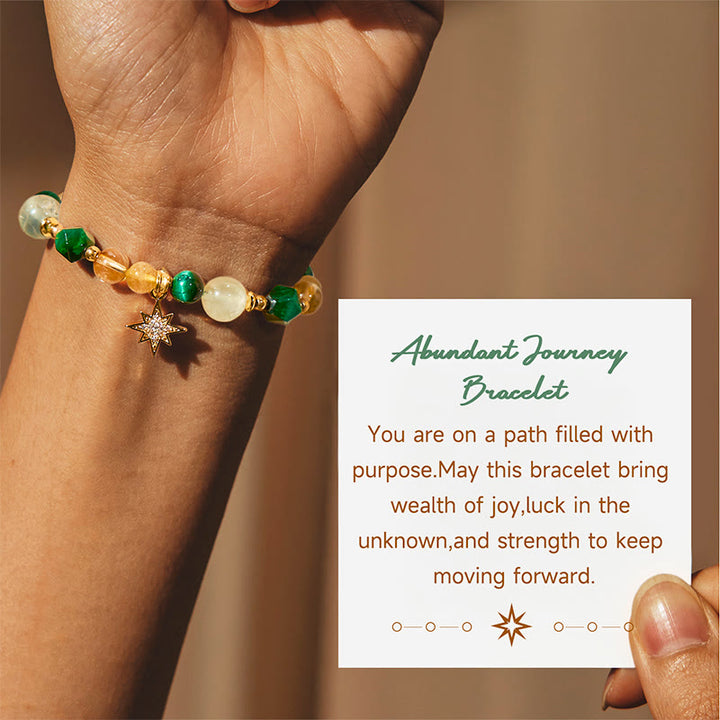 Olivenorma "Abundant Journey" Green Tiger Eye Wealth Bracelet