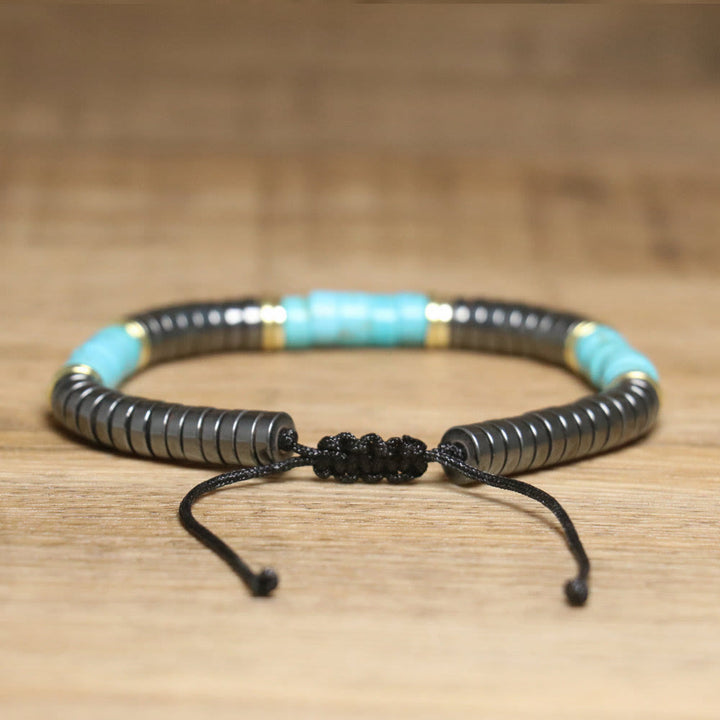 Olivenorma Nautral Crystal Adjustable Beaded Braided Bracelet - image 14