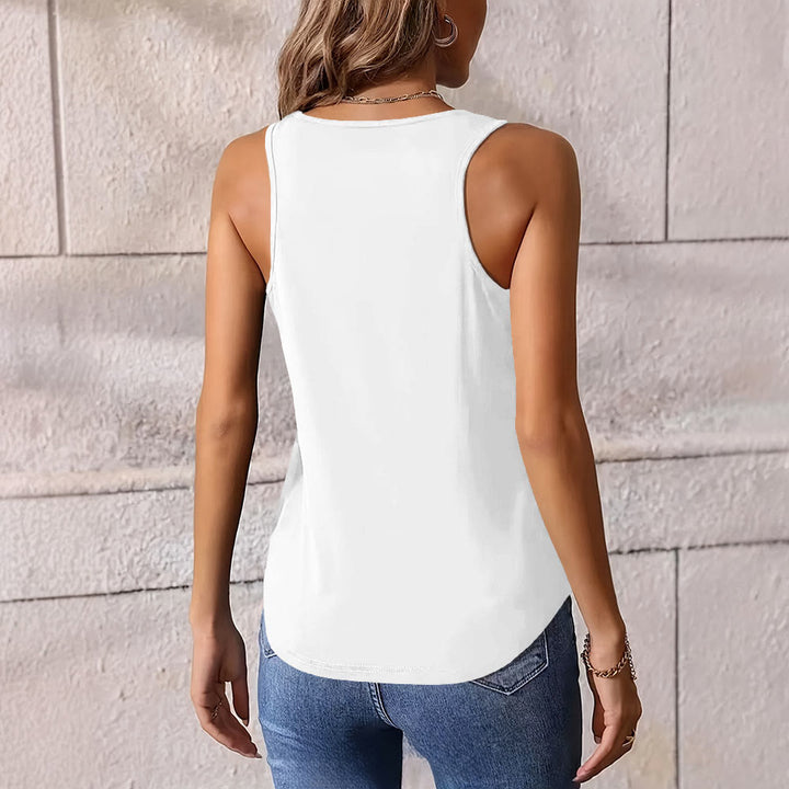 Olivenorma Mandala Floral Printed T-Shirts for Women Graphic Tank Top  - image 2