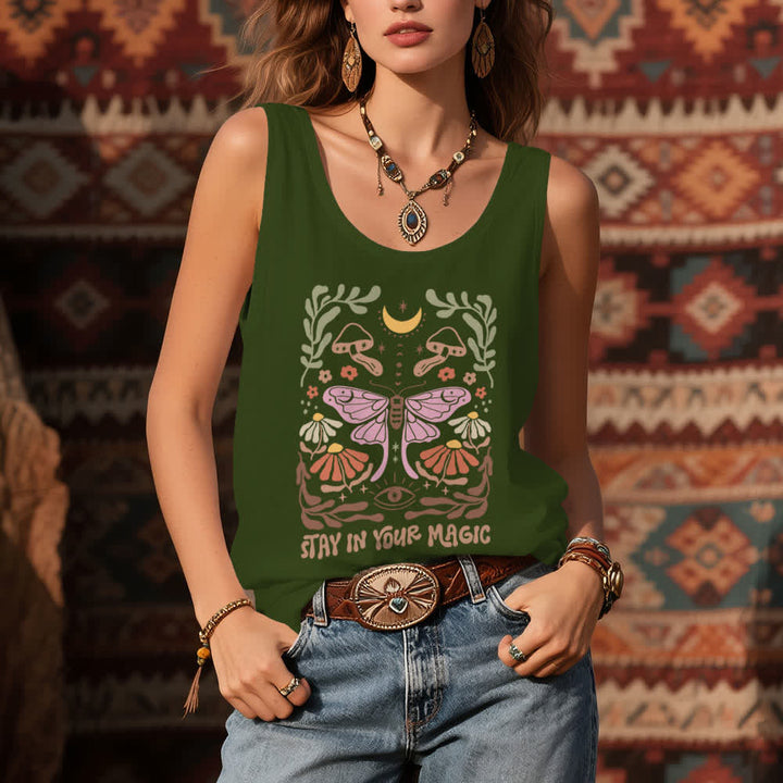 Olivenorma Luna Moth Tank Top - image 9