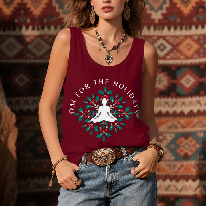 Olivenorma Om for the Holidays Workout Tank Top - image 7