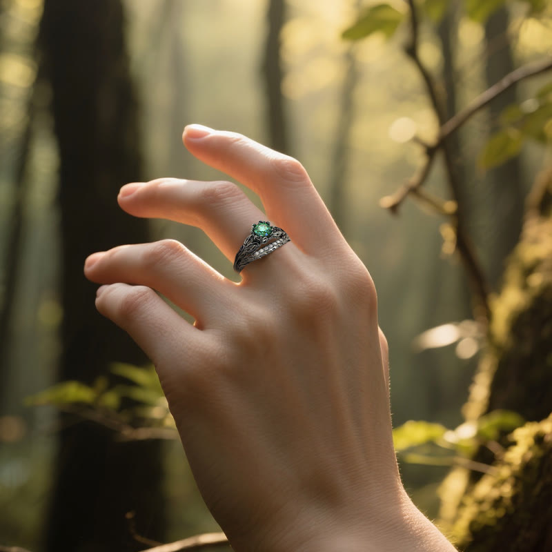Olivenorma Persephone's Asphodel Blooming Ring - image 2
