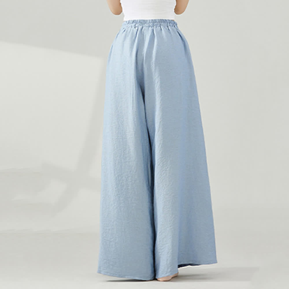Olivenorma Viscose Drape Yoga Wide-Leg Flared Pants - image 4