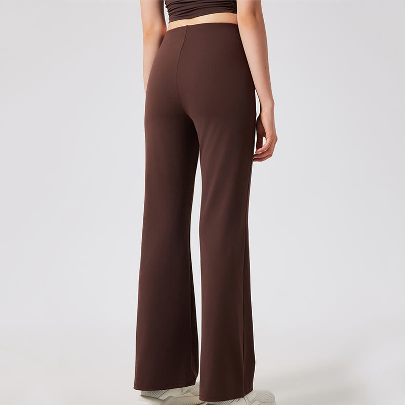 Olivenorma Wide Leg Yoga Pants Casual Knot Work Dress Pants - image 2