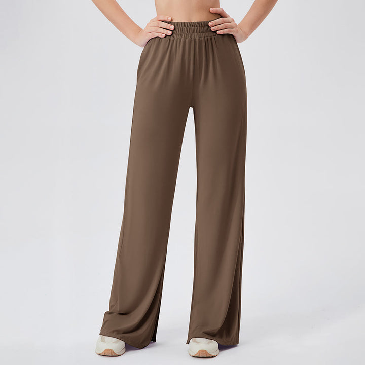 Olivenorma Lightweight Wide Leg Ventilated Loose Pants Casual Yoga Pants - image 24