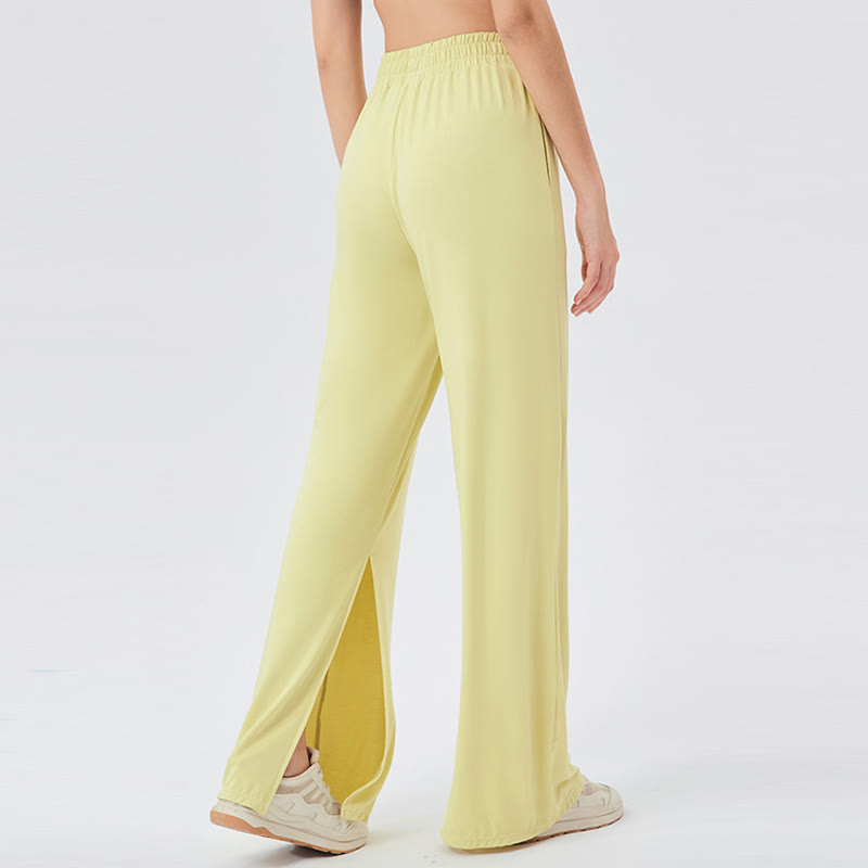 Olivenorma Lightweight Wide Leg Ventilated Loose Pants Casual Yoga Pants - image 4
