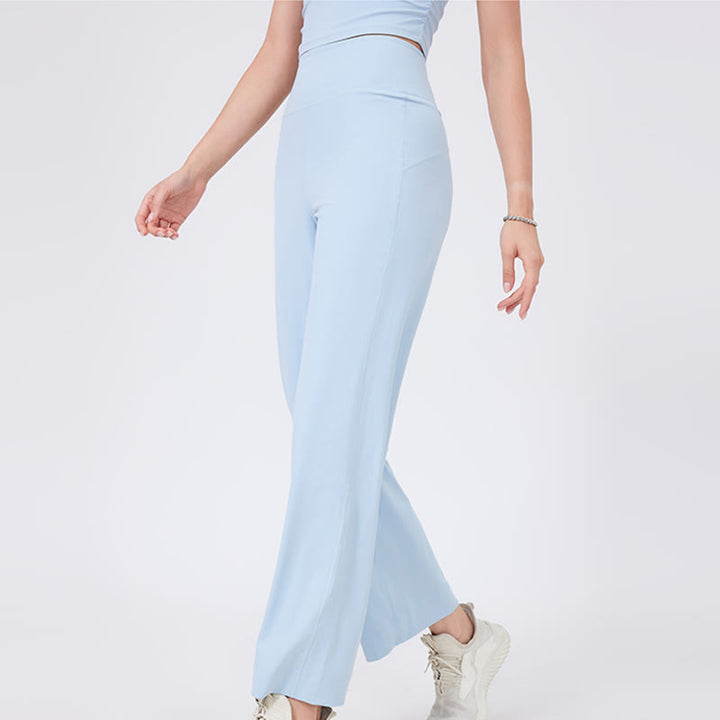 Olivenorma Versatile Straight-Leg Cut Mid Waist Stretch Dress Yoga Pants - image 7