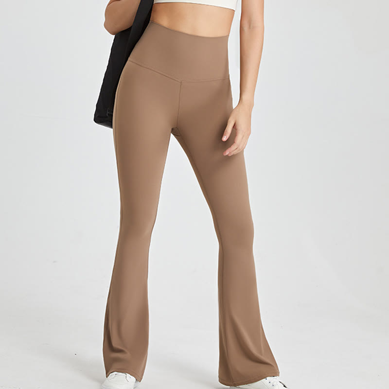 Olivenorma Women Workout Flare Leggings High Waist Yoga Pants - image 2