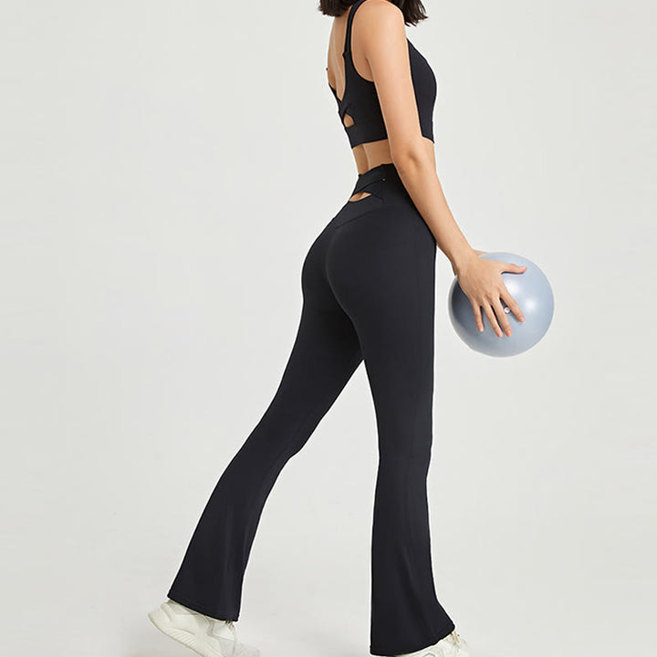 Olivenorma Women Workout Flare Leggings High Waist Yoga Pants - image 8
