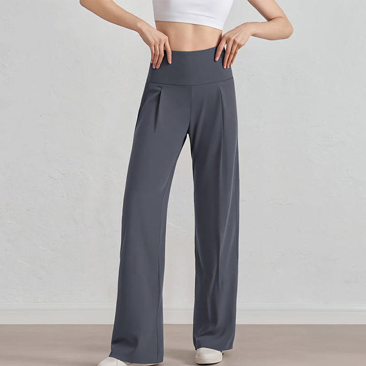Olivenorma Wide Leg Pants Stretch Casual Lounge Pants Yoga Pants - image 5