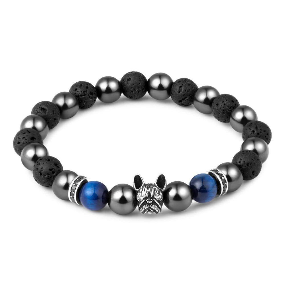Olivenorma French Bulldog​​ Memorial Gemstone Bracelet - image 2